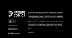 Desktop Screenshot of nautiluscomics.net